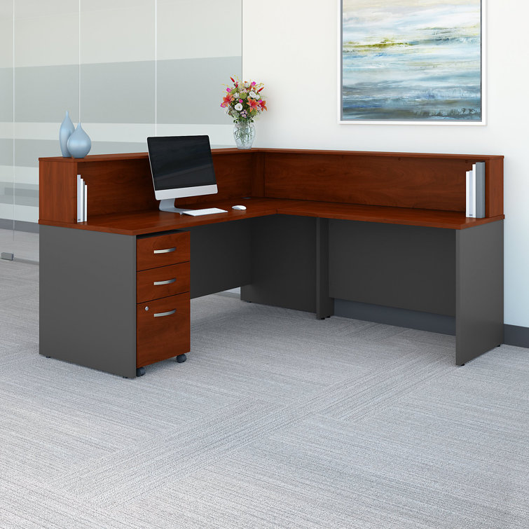 Bush Business Furniture Series C Reversible LShape Executive Desk Wayfair.ca